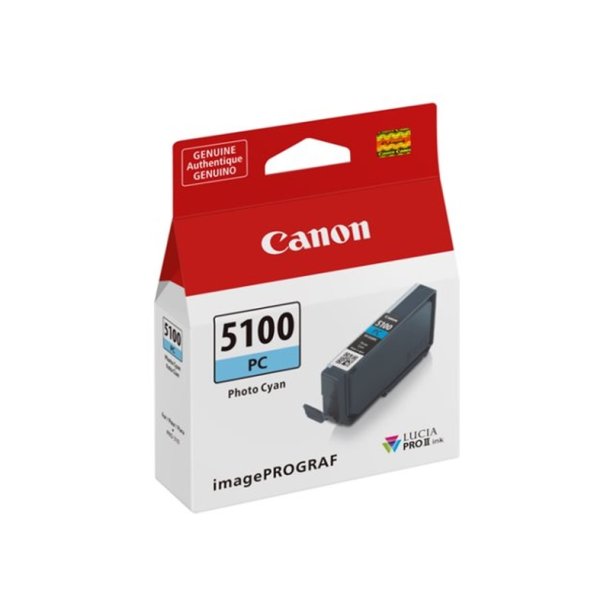 Canon PFI-5100PC original bl�kpatron - Foto Cyan - 14,4ml